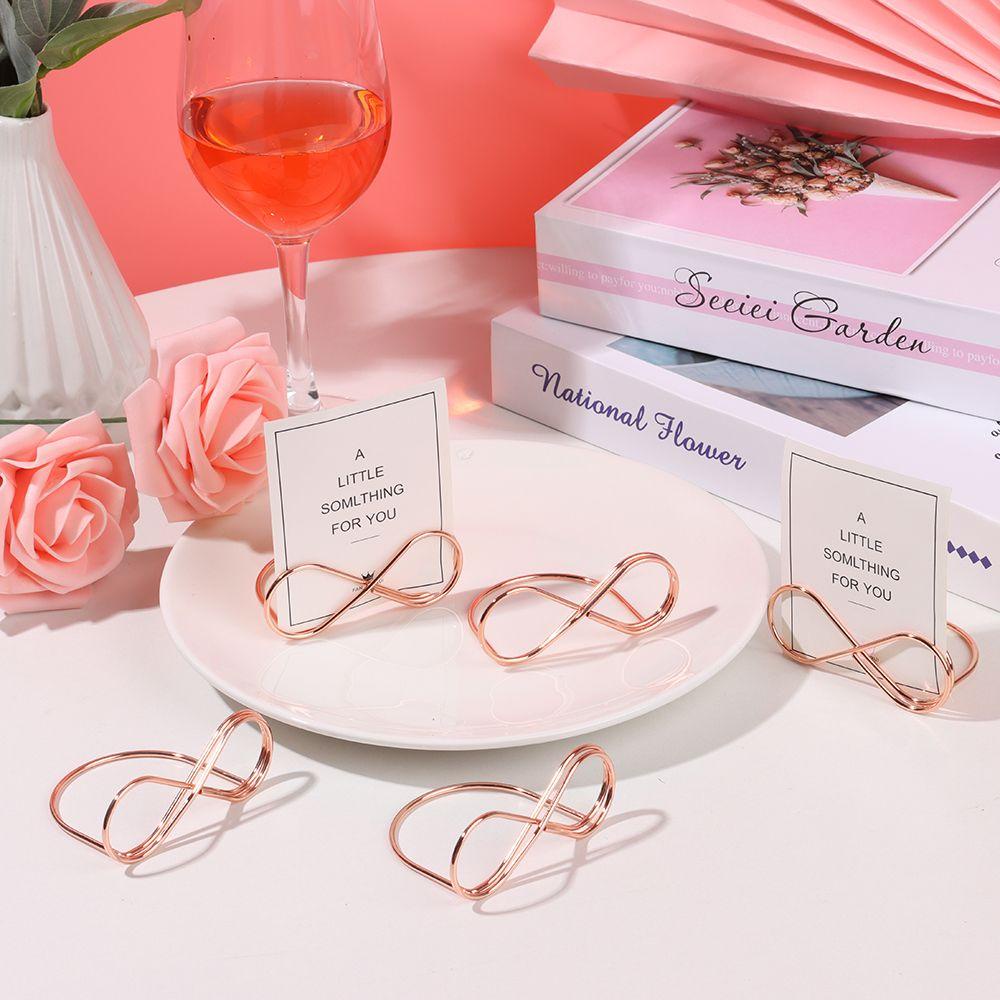 1 Giá Đỡ Kẹp Giấy Để Bàn Lãng Mạn Thời Trang Dùng Trang Trí Tiệc Cưới