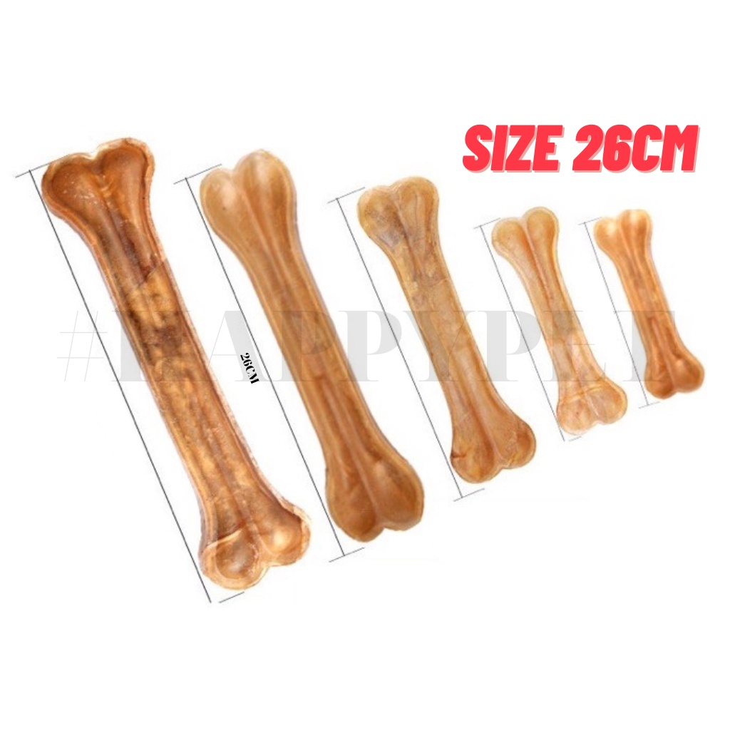 XƯƠNG DA BÒ VỆ SINH RĂNG MIỆNG GIÁ RẺ HÀNG THÁI LAN SIZE 26CM