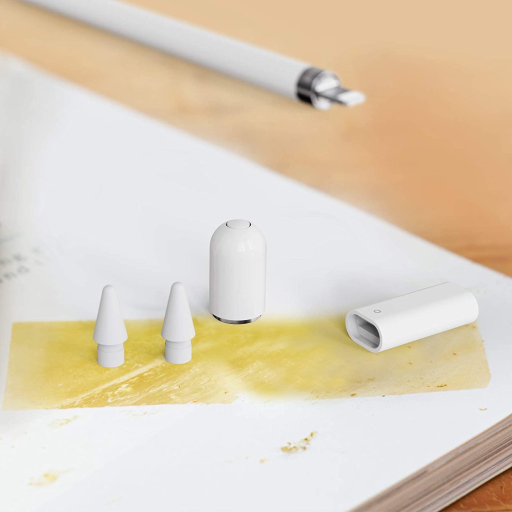 Pencil Cap Fonken Stylus Accessories Magnetic Replacement Parts for Apple Pencil 1st