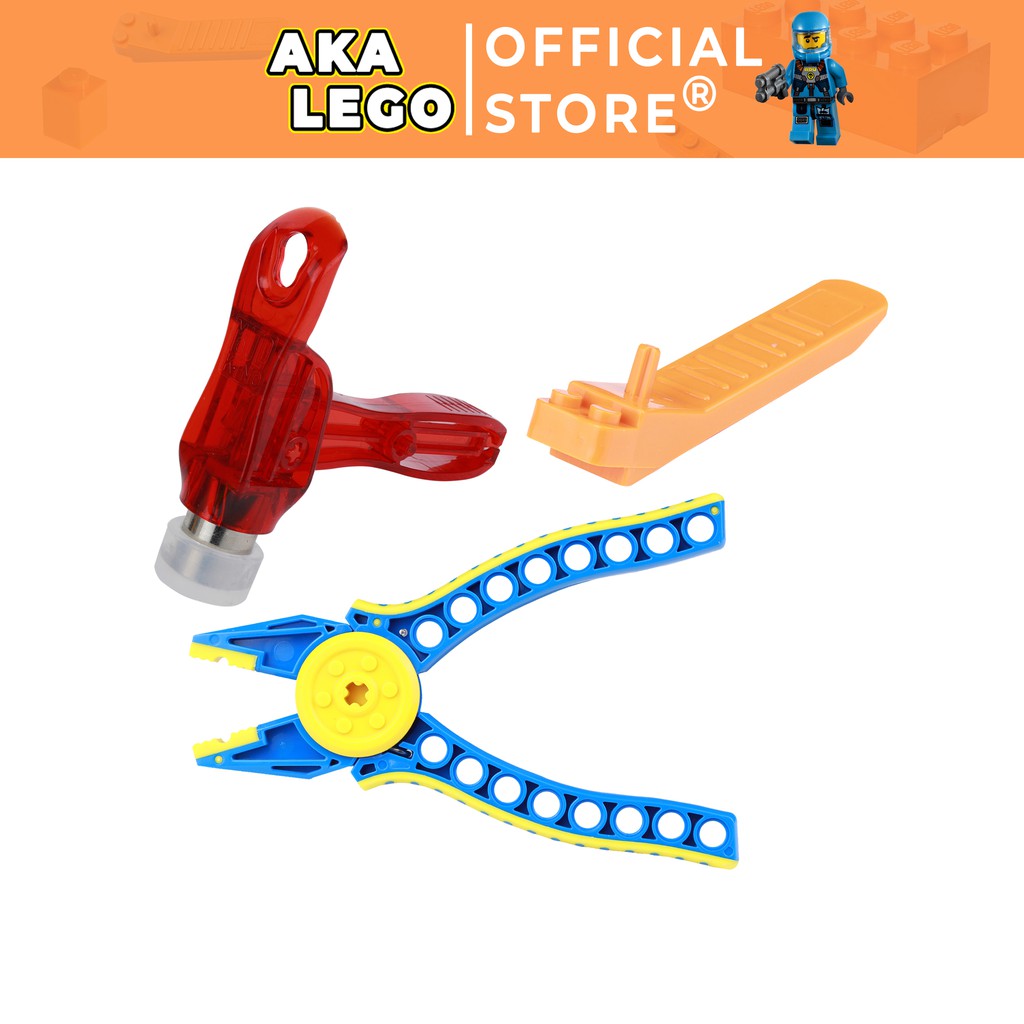 DỤNG CỤ THÁO LẮP LEGO , KÌM THÁO CHỐT LEGO COMBO KÌM BÚA THANH BẢY TƯƠNG THÍCH LEGO TECHNIC LEGO 968