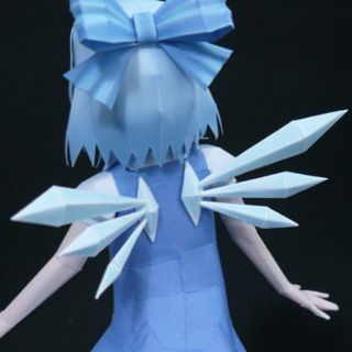Mô hình giấy anime Touhou Project : Cirno