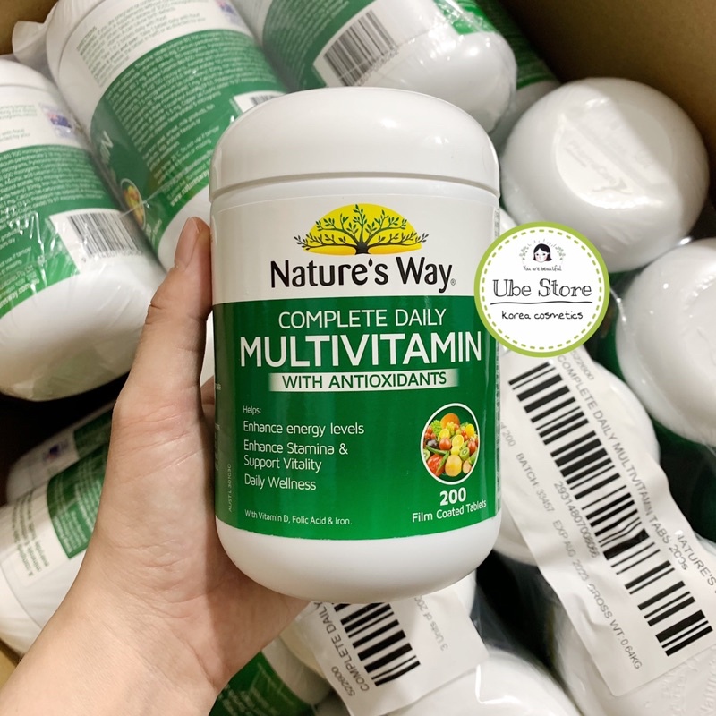 VITAMIN TỔNG HỢP NATURE'S WAY MULTIVITAMIN | Thế Giới Skin Care