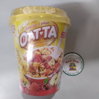 Ngũ cốc ăn liền yến mạch trái cây Oatta dạng cốc