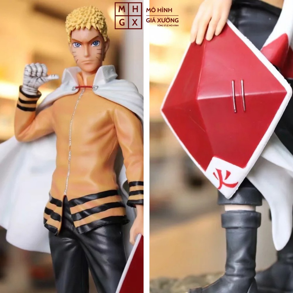 Mô hình Naruto Đệ Thất Uzumaki Naruto 1 trong 7 Hokage cao 28cm siêu đẹp , figure mô hình naruto , mô hình giá xưởng