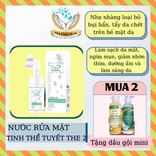 Sữa Rửa Mặt RM02 THE2 Nước rửa mặt tinh thể tuyết mát lạnh ngăn ngừa mụn da trắng sáng (100ml)