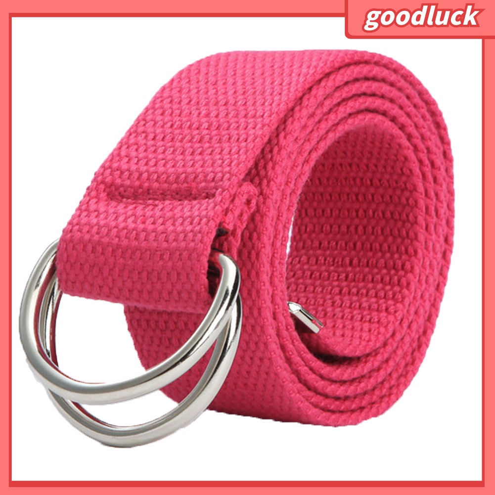 Thắt Lưng Vải Bố Thể Thao Đơn Giản Thời Trang Cho Nam Và Nữ