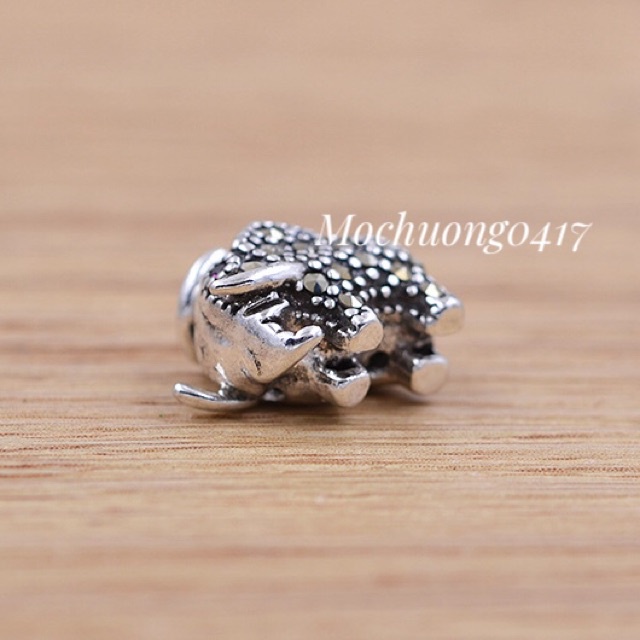 KHO SỈ  Charm bạc hình chú voi - Hàng loại 1 cực đẹp PH283
