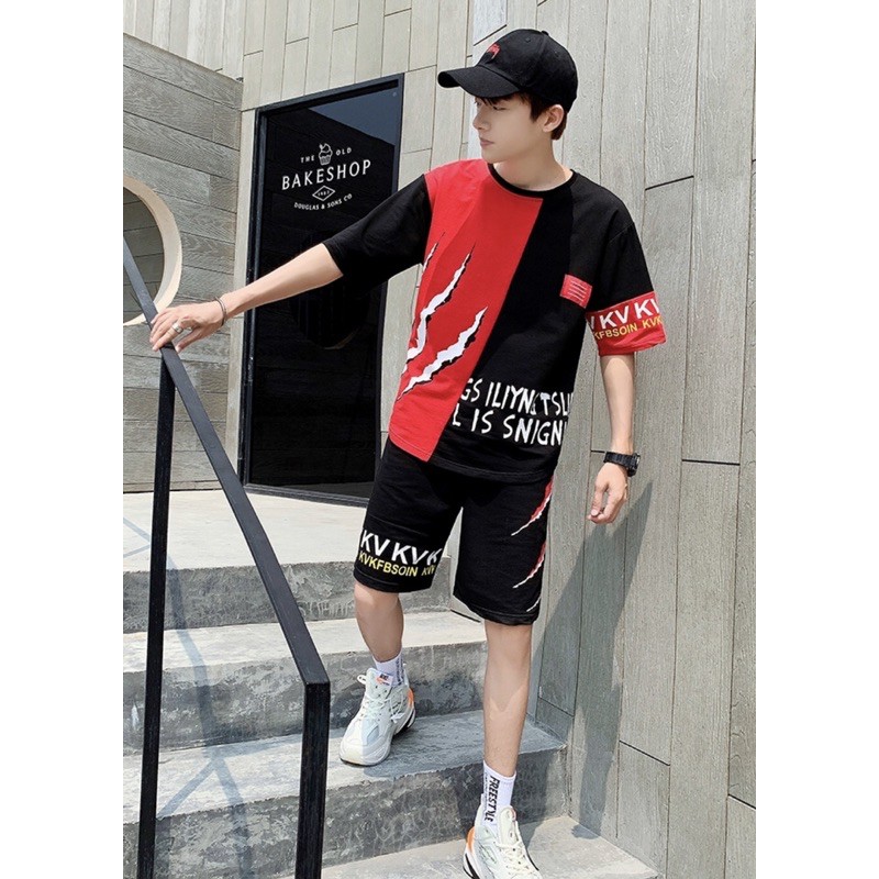 [ Bộ Hè 2021- Cực Chất ] Đồ Bộ Thể Thao Mặc Nhà , quần áo thể thao nam, bộ hè nam | BigBuy360 - bigbuy360.vn