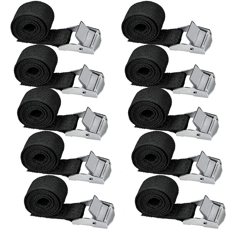 Set 10 Dây Đai Nối Mi Màu Đen Có Khóa Chống Mài Mòn