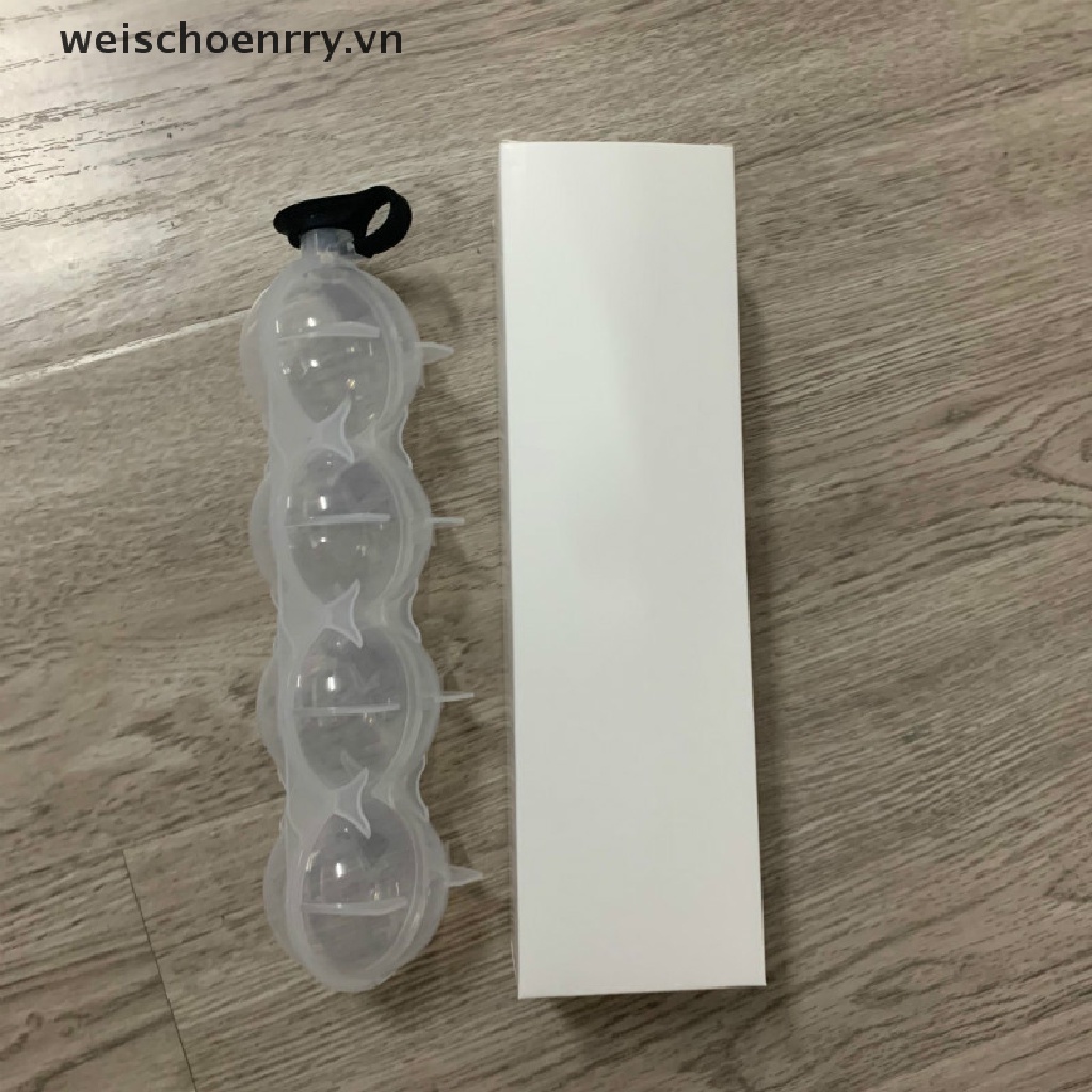 Khuôn Làm Đá Hình Tròn Bằng Nhựa Tiện Dụng DIY