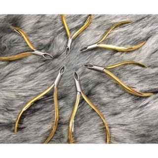 Kìm ngọc vàng,bạc ( kìm nhặt da D-04)  [Nail Spa] .