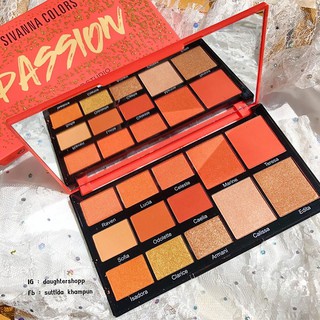 Bảng phấn mắt Sivanna PASSION 13 Ô