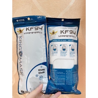Combo 10 bịch khẩu trang 100 cái người lớn 4d king mask