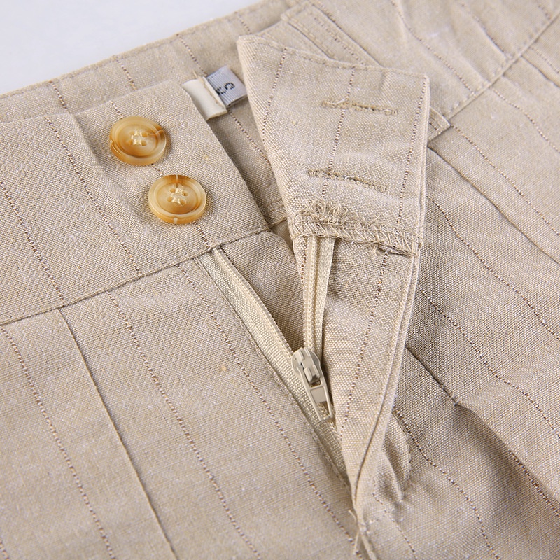 Chân Váy Ren Xếp Ly Phối Nút Thời Trang Cho Nữ