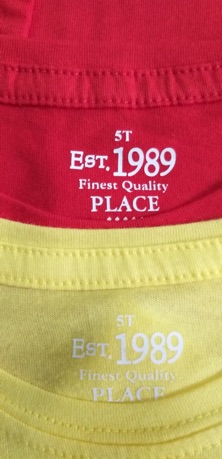 ÁO PLACE BÉ TRAI 1-5t