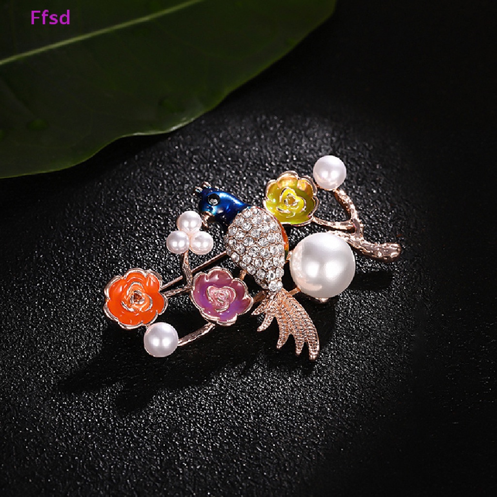 {Ffsd} Ghim Cài Áo Ngọc Trai Tự Nhiên Quà Tặng Giáng Sinh Cho Nữ