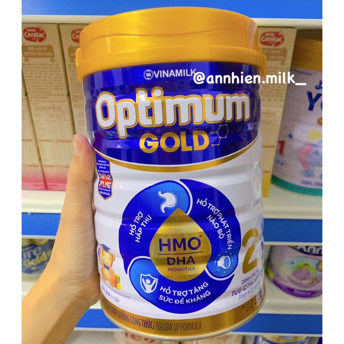 Sữa Optimum Gold 2 - lon 800g/400g