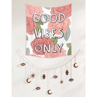 Tranh vải Tropical Decor (tặng kèm đèn dây và móc treo)