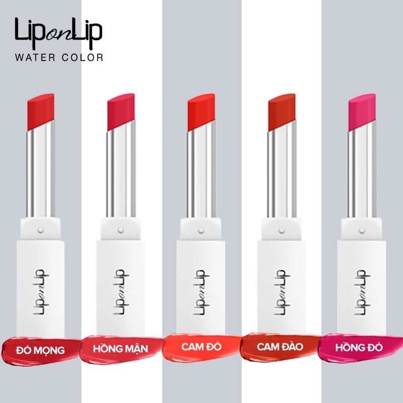 [ TẾT SALE ] Son trang điểm dưỡng tối ưu  Lip On Lip Water Color 2,2g