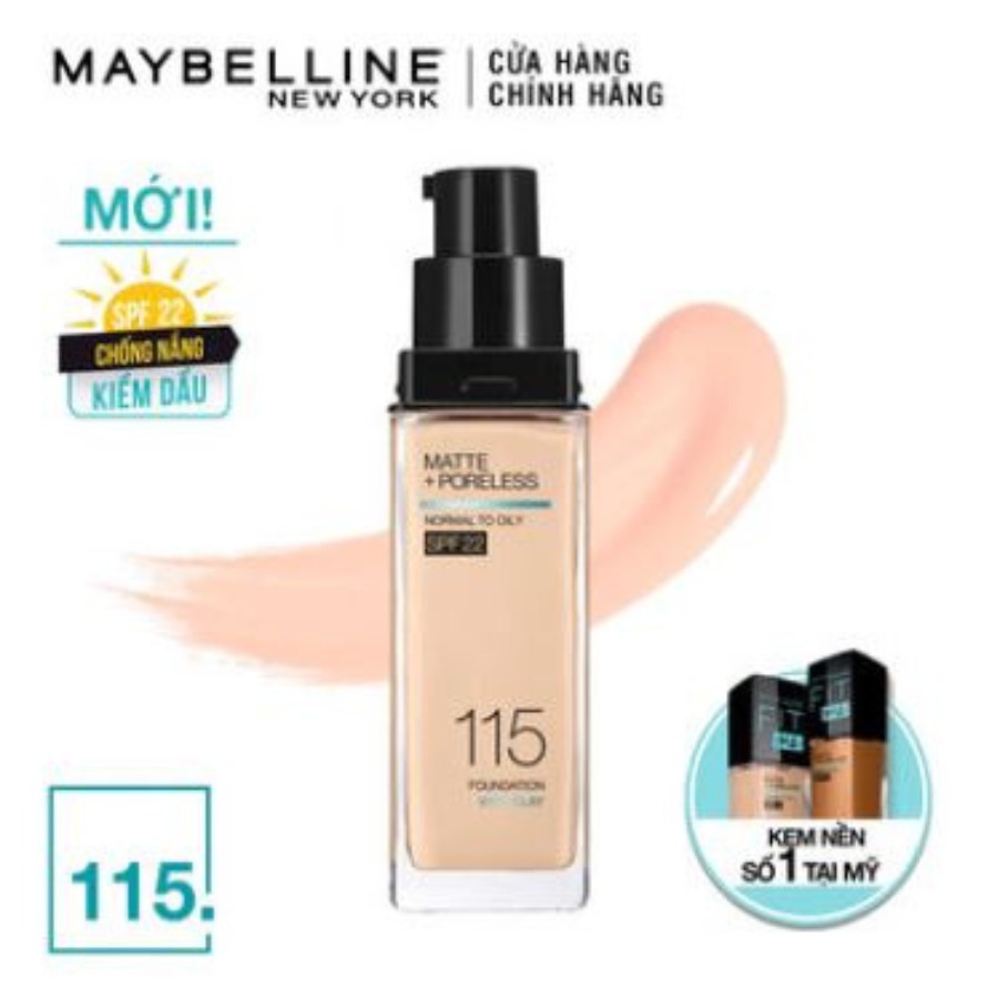 Kem Nền Maybelline New York FitMe SPF22 30ml .#115