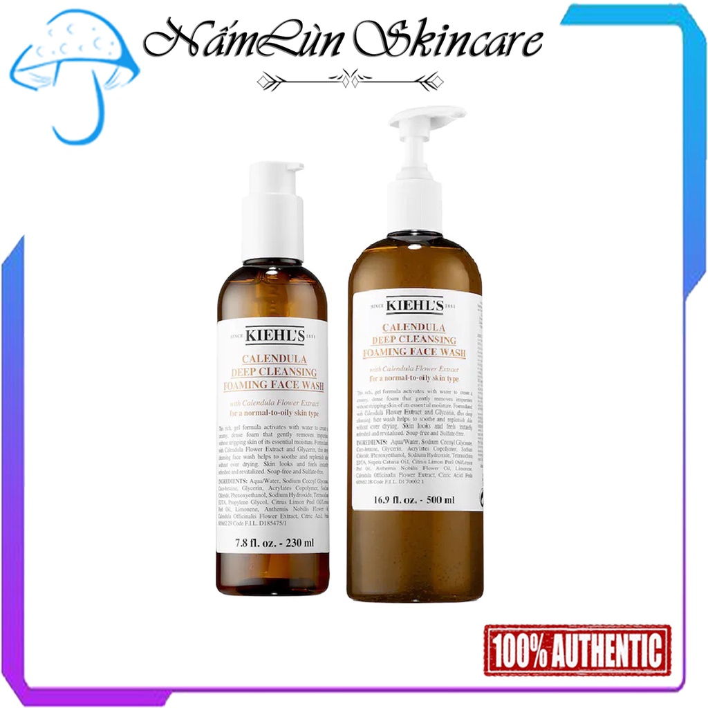 Sửa rửa mặt hoa cúc Kiehls 230ml - 500ml - Kiehl's Since 1851 Calendula Cleanser