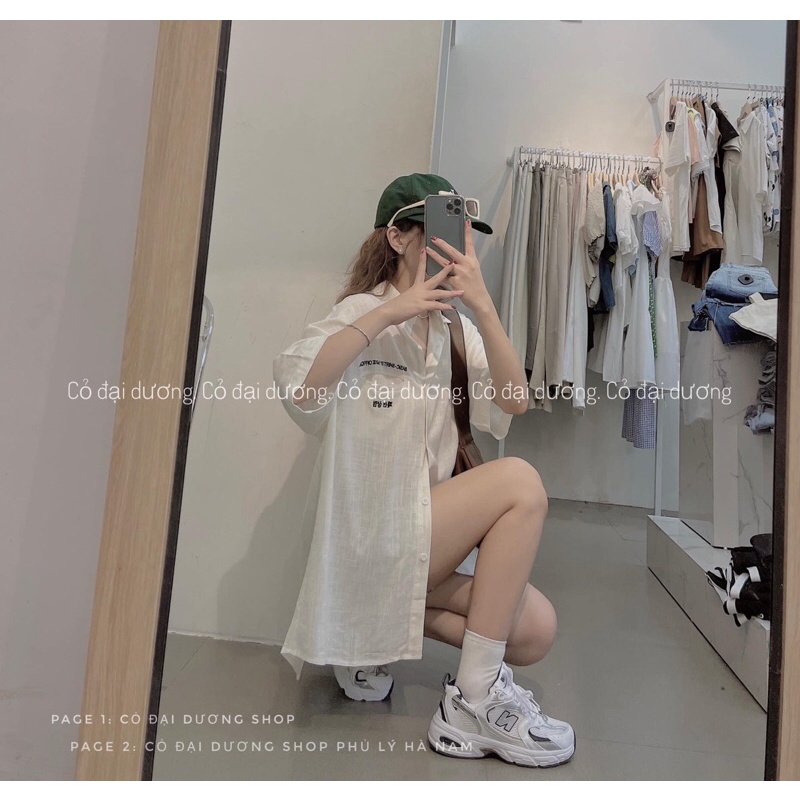 áo sơ mi thêu basic 26501