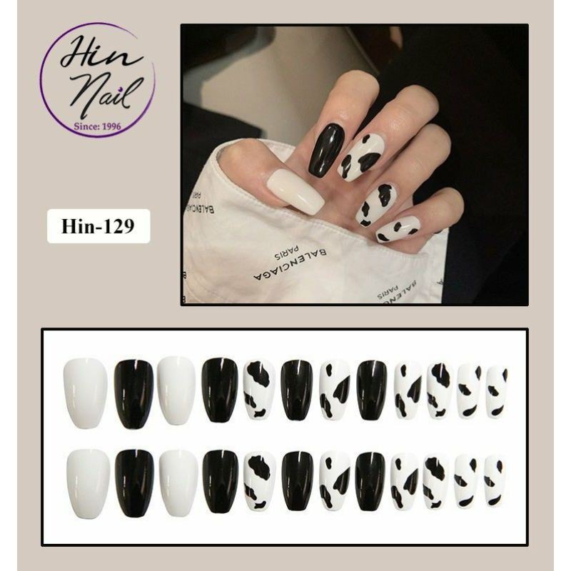 Móng tay giả - bò sữa