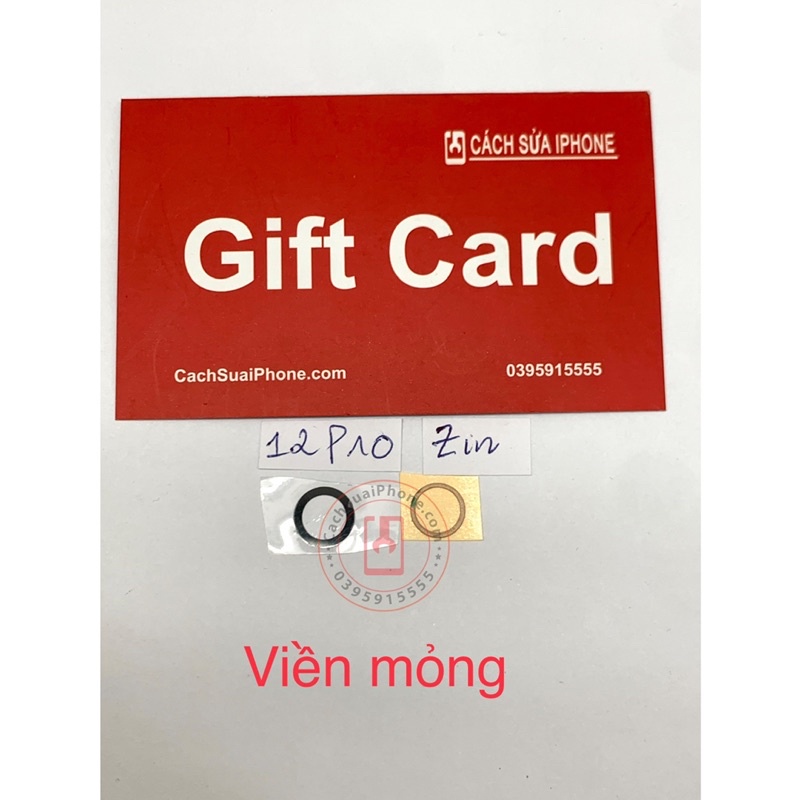 Kính Camera Sau 12 Pro tương thích điện thoại 12 Pro Táo