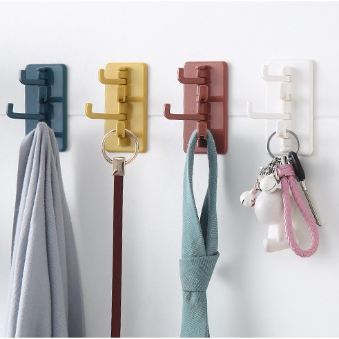 Móc Treo Đồ Dán Tường Có Thể Xoay Được
