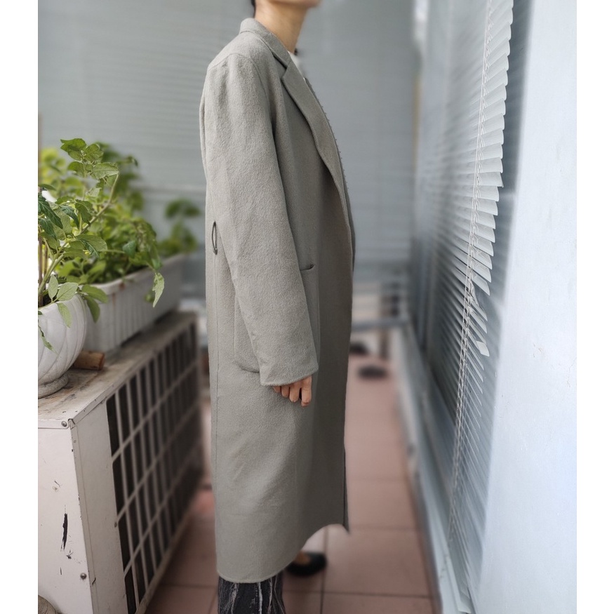 Áo khoác Măng tô Dạ Hàn second-hand, áo mangto, Trench coat - Đồ Si Bon MT32 | BigBuy360 - bigbuy360.vn