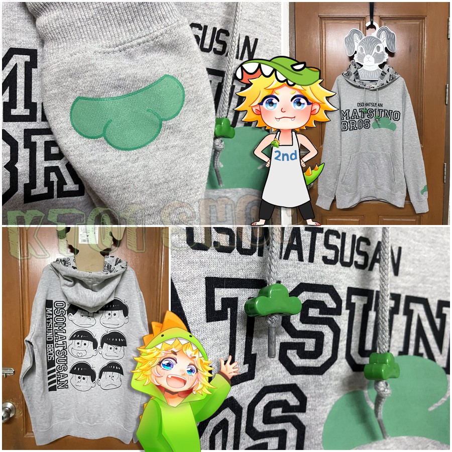 (Đã qua sử dụng) size-M | Áo Hoodie Thương hiệu Nhật Bản chính hãng Osomatsu-san (Osomatsu-san) Quần