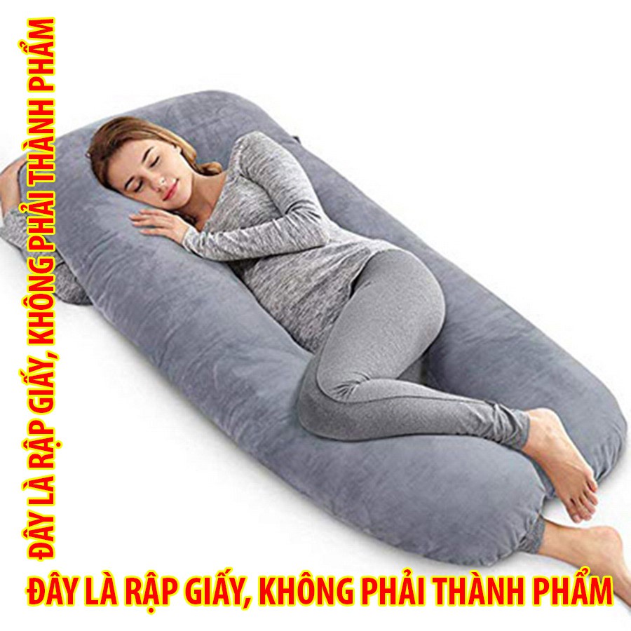 Rập giấy MB001 - Gối chữ U