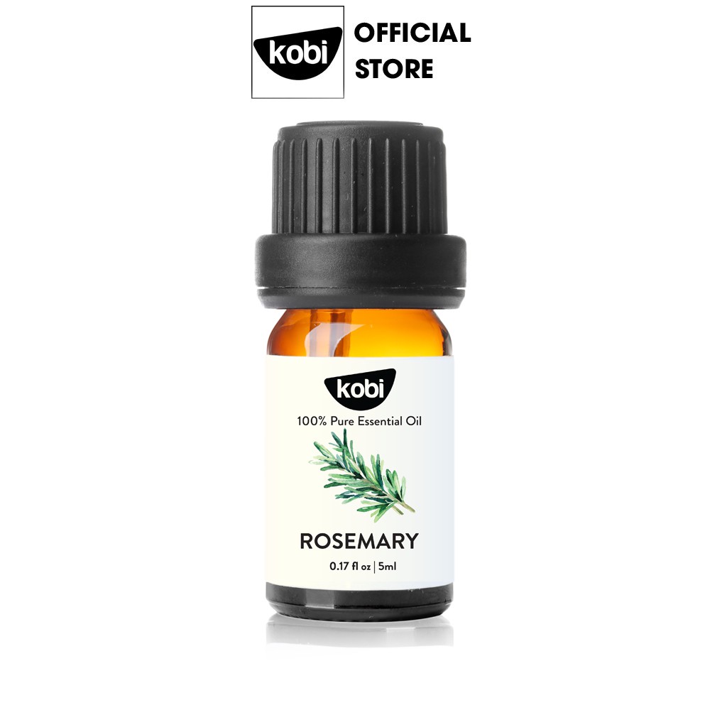 Tinh dầu Hương Thảo Kobi Rosemary essential oil giúp thơm phòng, giảm stress hiệu quả - 5ml