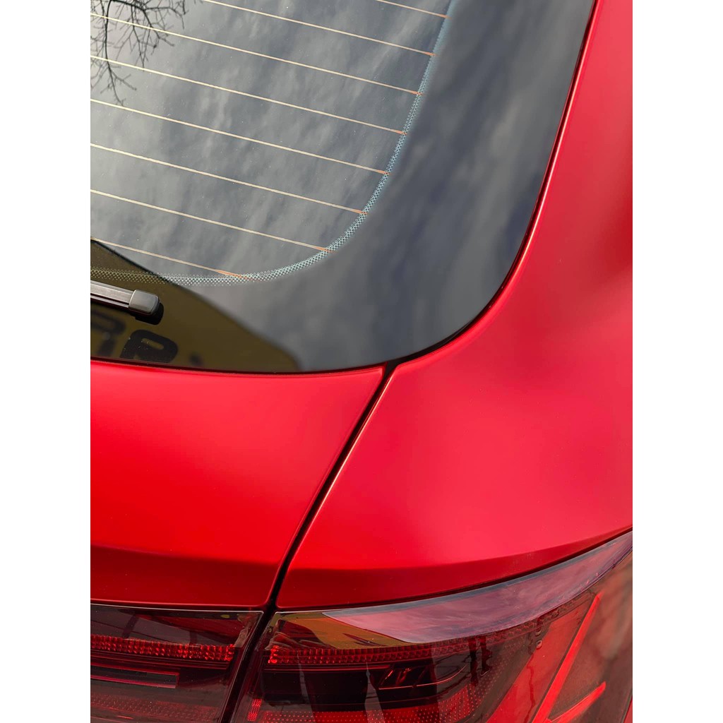 Decal đỏ lỳ TECKWRAP VCH401-S Crimson red chuyên dụng dán đổi màu xe máy oto dan điển.