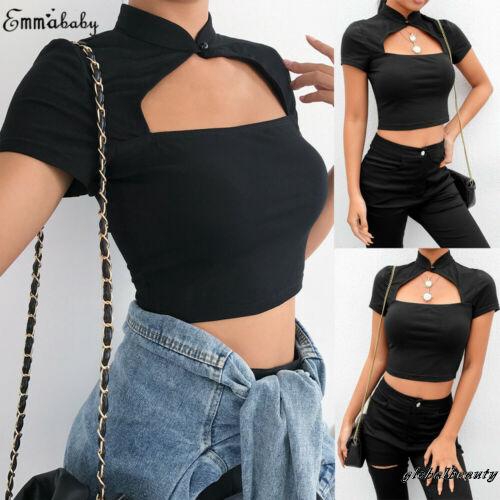 Áo kiểu nữ ngắn tay cổ tròn eo thắt dây thời trang