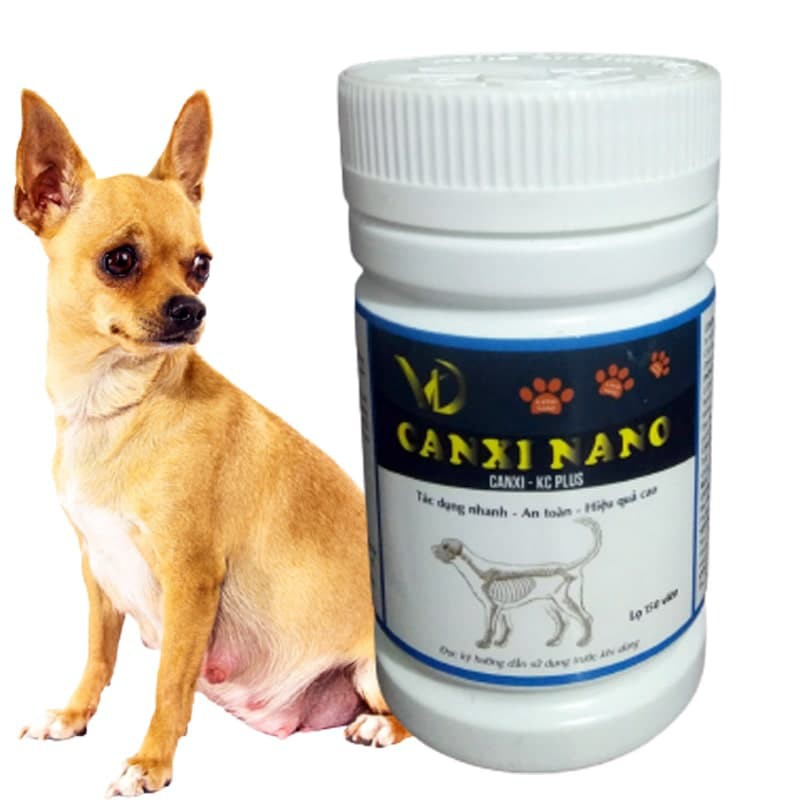 CANXI NANO CHO CHÓ 150 viên