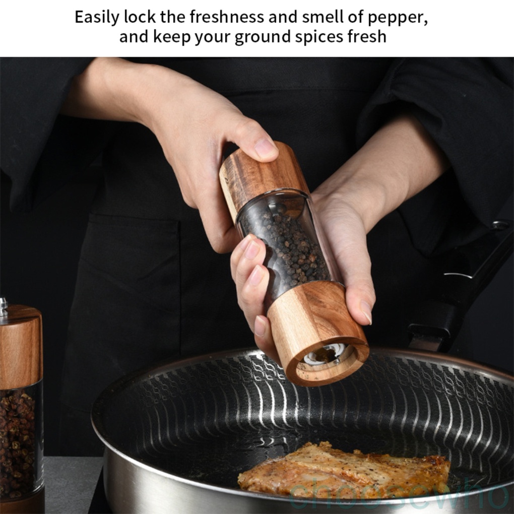 Dụng cụ xay tiêu bằng thép không gỉ kích thước 6 inch/8 inch
