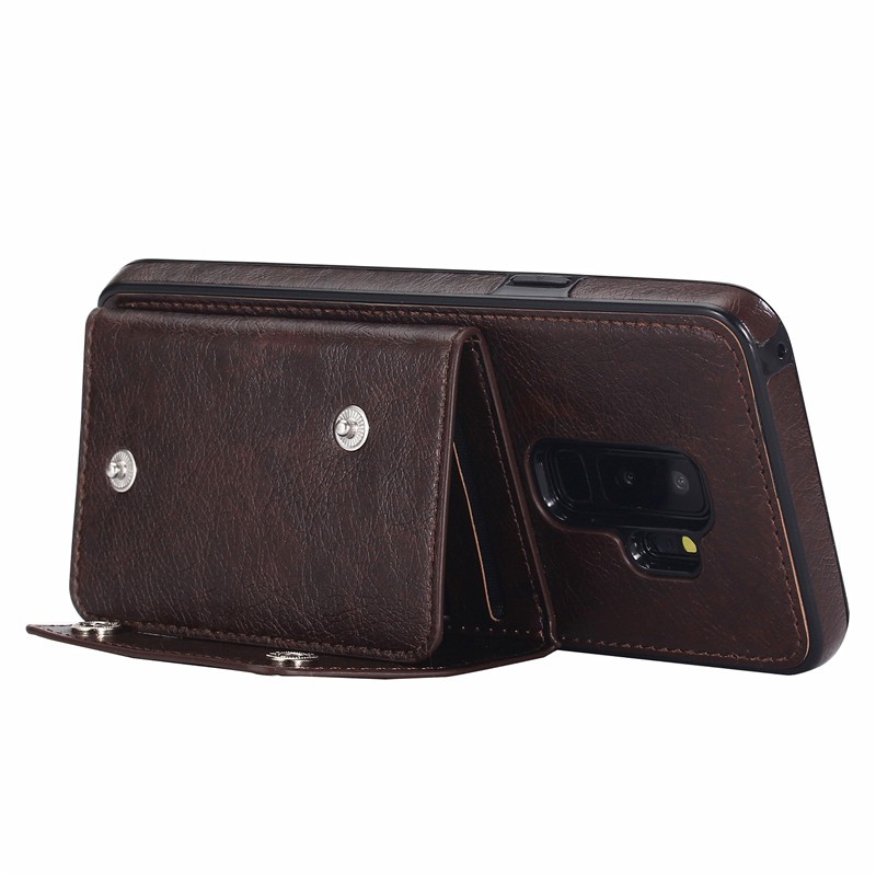 Ốp lưng da điện thoại thiết kế ví đựng thẻ 3D cho Samsung S9 S9 Plus S8 S8 Plus S7 S7 | BigBuy360 - bigbuy360.vn