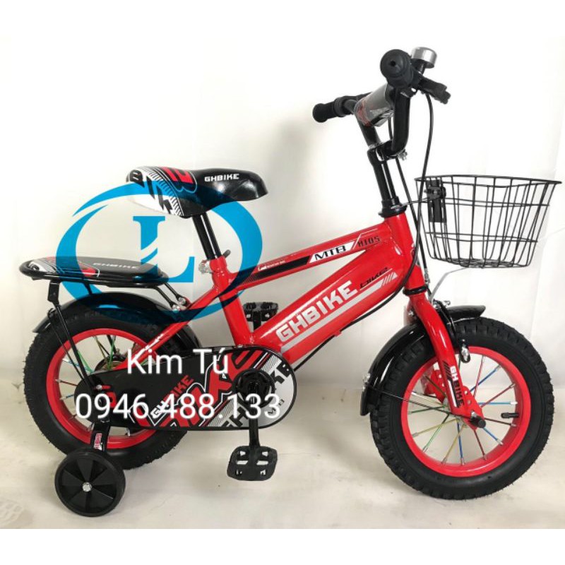 Xe đạp trẻ em 12in bé trai GHbike