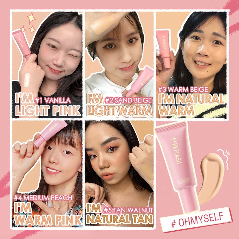 (hàng Mới Về) Kem Nền Pinkflash Lâu Trôi Chất Lượng Cao | BigBuy360 - bigbuy360.vn