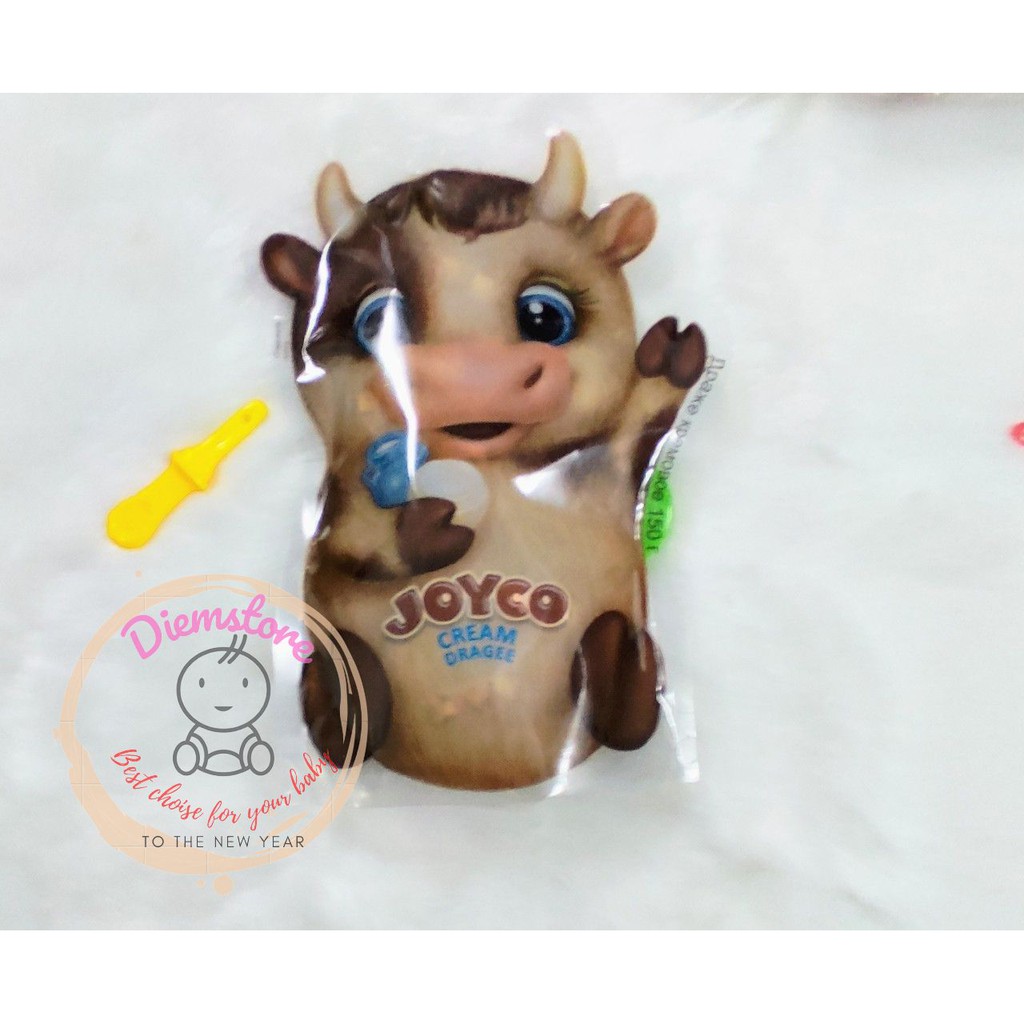 Kẹo socola gấu,sóc,thỏ,bò sữa Joyco 150gr của Nga