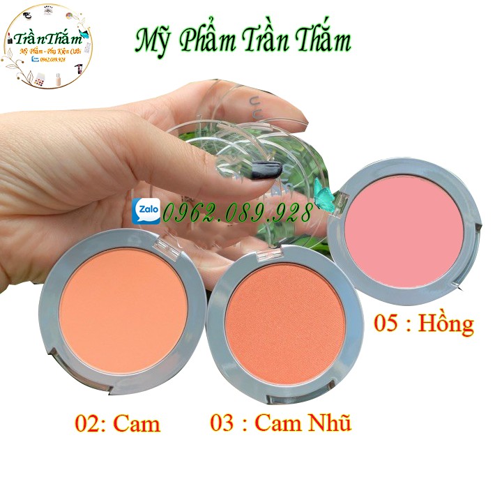 Phấn Má Kaluvuu , Tone Màu Cực Đẹp , Bám Phấn ( Hàng Chuẩn Auth ) ⭐ CÓ VIDEO HÀNG THẬT DO SHOP TỰ QUAY ⭐