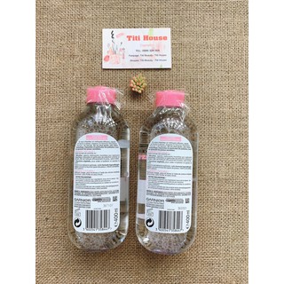 (CÓ SẴN) NƯỚC TẨY TRANG GARNIER HỒNG