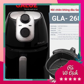 Nồi Chiên Không Dầu 4L(cơ) - GLA 268 {dhtn}