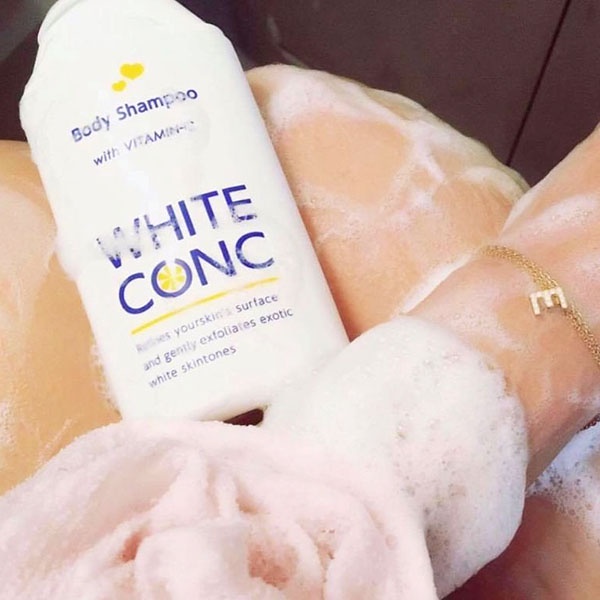 Sữa Tắm Và Kem Trắng Da Body White Conc