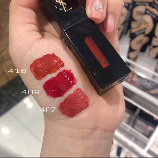 SALE Son Kem YSL Vinyl Cream Lip Stain full size 5.5ml, căng bóng, lì môi siêu hot, Bông-cosmestics | BigBuy360 - bigbuy360.vn