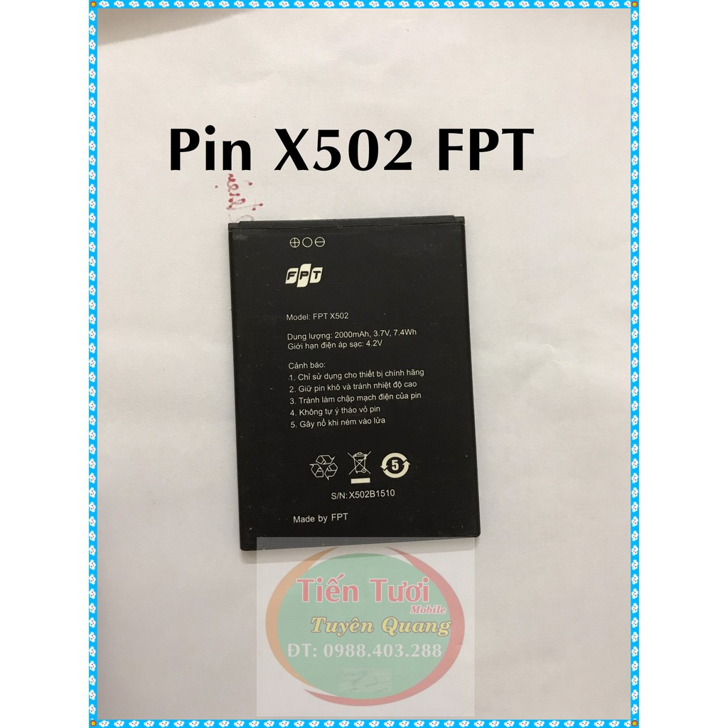Pin X502 FPT( Hàng cũ bóc máy)