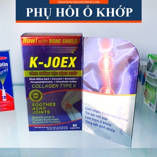 (Lọ 60 viên) Viên uống K-JOEX hỗ trợ tái tạo, phục hồi và bảo vệ xương khớp