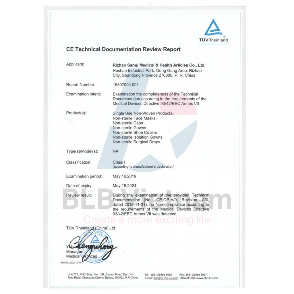 Khẩu trang N95 SQ100Sb 3Q chống bụi mịn, vi khuẩn  /