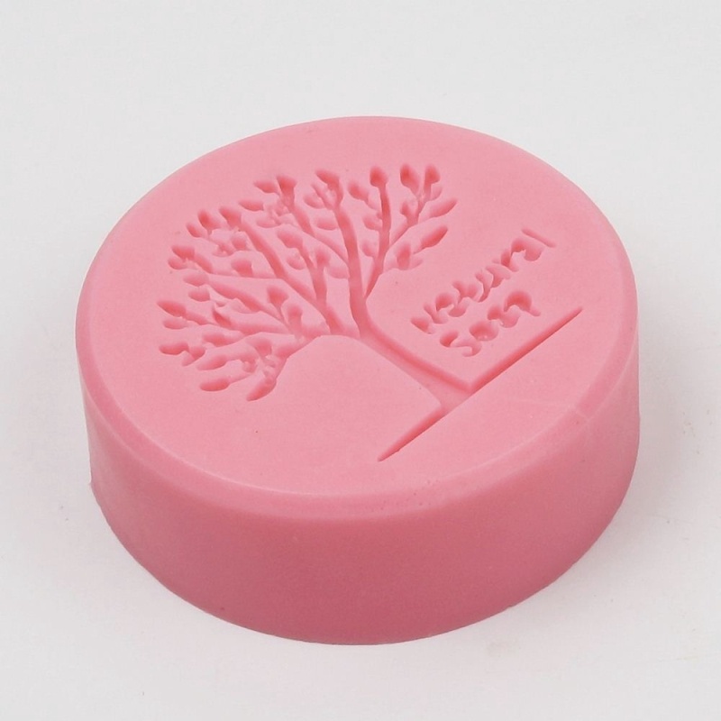 Khuôn silicone làm bánh/ xà phòng hình cây tự nhiên